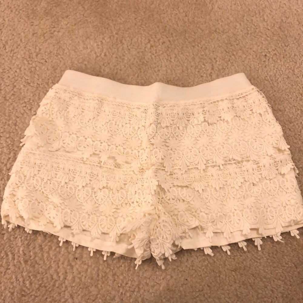 Lace shorts!